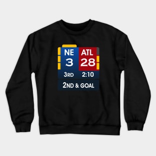 The Falcons 28-3 Lead Crewneck Sweatshirt